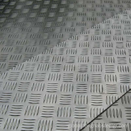 China Q235B Checked Steel Plate/Sheet Diamond Plate Manufactory